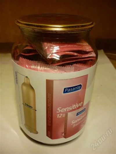 Лот: 1369412. Фото: 1. 72 презерватива Pasante Sensitive... Разное