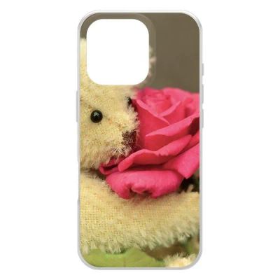 Лот: 25047716. Фото: 1. Чехол Krutoff Clear Case "Медвежонок... Чехлы, бамперы