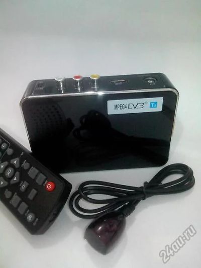 Лот: 9577841. Фото: 1. Автомобильная приставка DVB-T2... Мониторы, DVD