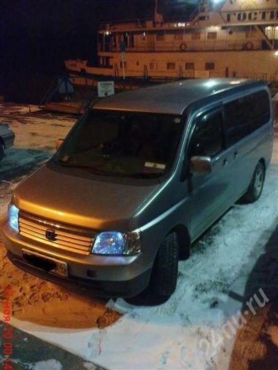 Лот: 424113. Фото: 1. HONDA STEPWGN 2002 эл.дверь 4wd... Автомобили