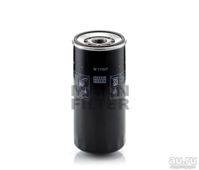 Лот: 13358210. Фото: 1. Mann W 1170/7 Фильтр масляный. Расходные материалы