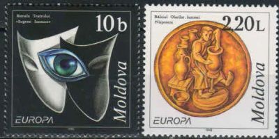 Лот: 13279241. Фото: 1. 1998. Молдова. Е В Р О П А Марки... Марки
