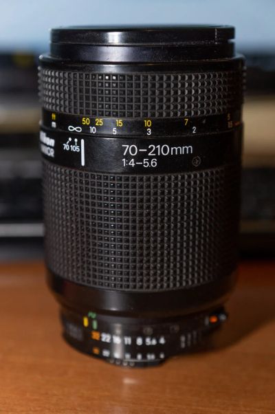 Лот: 20306423. Фото: 1. Nikon AF Nikkor 70-210mm 1:4-5... Объективы