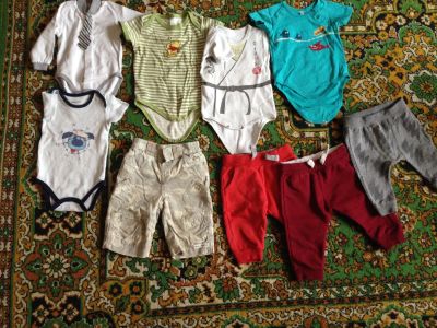 Лот: 6366637. Фото: 1. комплект бодиков и штанишек Zara... Одежда для дома