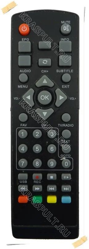 Лот: 15908358. Фото: 1. Пульт NPIC DVB-T2 RECEIVER. Пульты ДУ
