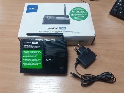 Лот: 20996841. Фото: 1. Роутер Wi-Fi Zyxel Keenetic Start. Маршрутизаторы (роутеры)