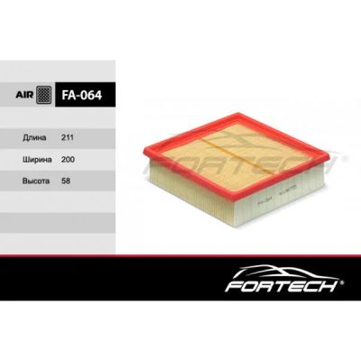 Лот: 16114845. Фото: 1. FA-064 FORTECH Ф\ возд\93188725... Другое (автозапчасти)