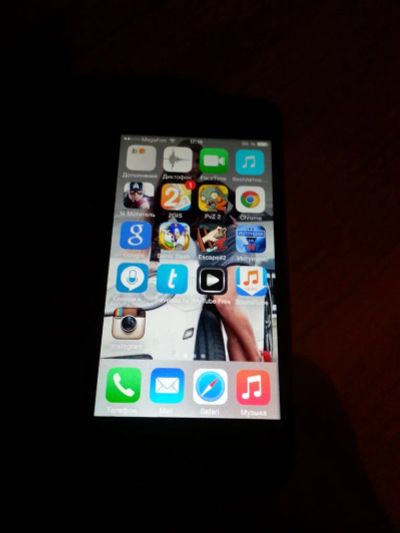 Лот: 4682900. Фото: 1. iphone 5 32gb black. Смартфоны