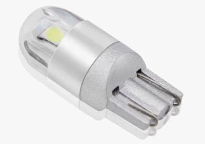 Лот: 24991957. Фото: 1. Лампа 12В Т10 Линза 2SMD LED белый... Оптика и освещение
