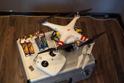 Лот: 5017183. Фото: 1. DJI Phantom (первая версия, модернизированный... Авиамоделизм