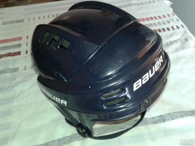 Лот: 9009907. Фото: 1. Шлем хоккейный Bauer детский... Шлемы