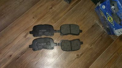 Лот: 3829162. Фото: 1. колодки тормазные на toyota sprinter. Тормозная система