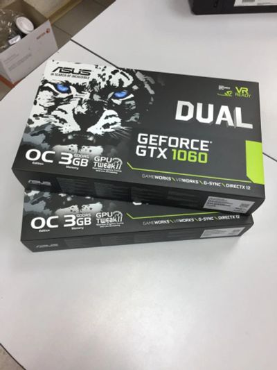 Лот: 11009491. Фото: 1. Видеокарта Asus GeForce GTX1060... Видеокарты