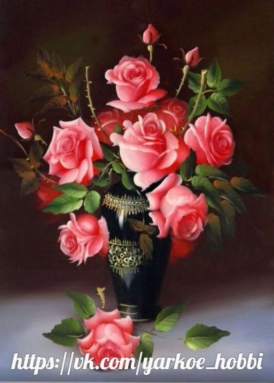 Лот: 7393153. Фото: 1. Картина из страз. Произведения