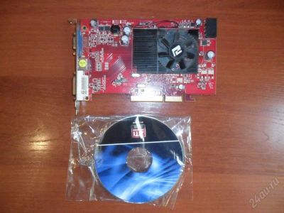 Лот: 1805185. Фото: 1. видеокарта agp ati radeon hd3450... Видеокарты