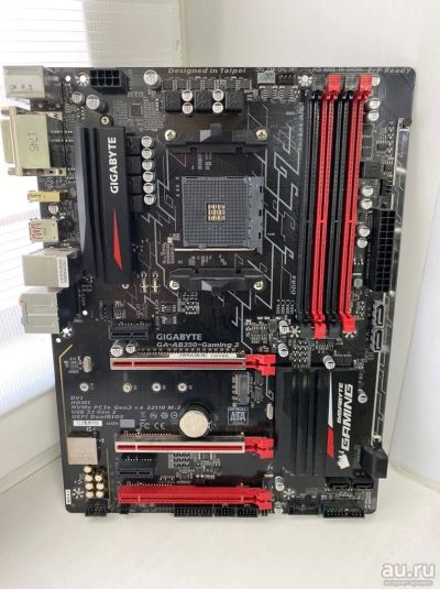 Лот: 14774206. Фото: 1. Материнская плата Gigabyte GA-AB350-Gaming... Материнские платы