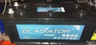 Лот: 15785765. Фото: 1. Аккумулятор 6СТ-140 «Gladiator... Аккумуляторы