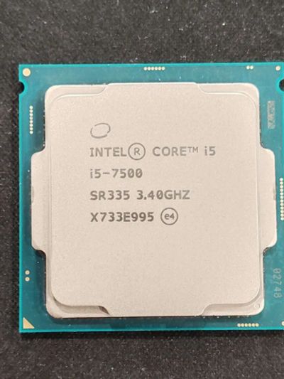 Лот: 21730609. Фото: 1. Процессор Intel Core i5 7500 I5-7500... Процессоры