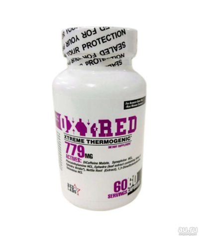 Лот: 14821969. Фото: 1. Жиросжигатель RED Labs OXYred... Спортивное питание, витамины