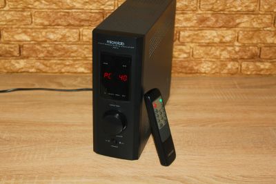 Лот: 20737527. Фото: 1. Усилитель Microlab Pro 2 с пультом... Усилители, эквалайзеры