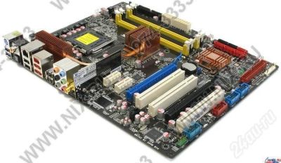 Лот: 612607. Фото: 1. ASUS P5K-E/WiFi-AP (RTL) LGA775... Материнские платы