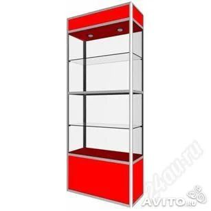 Лот: 3393278. Фото: 1. Витрина торговая с подсветкой... Торговое
