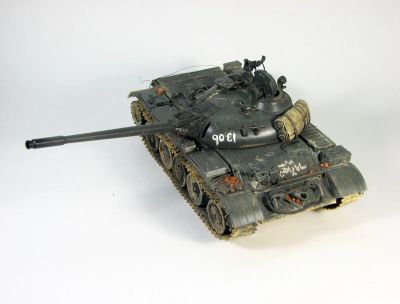 Лот: 14537109. Фото: 1. Модель Т-55А 1/35. Военная техника