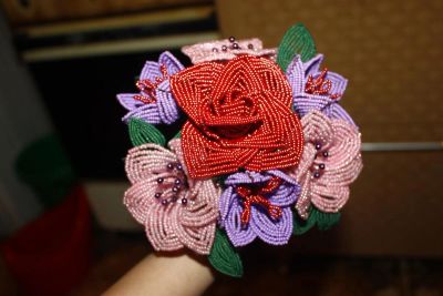 Лот: 3780015. Фото: 1. Свадебный букетик небольшой из... Другое (свадебная мода)