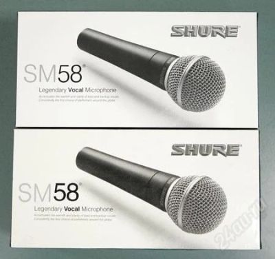 Лот: 1891296. Фото: 1. shure sm58 новый. срочно. Студийные микрофоны, радиомикрофоны и радиосистемы