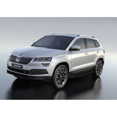 Лот: 24630618. Фото: 1. Пороги Rival для Skoda Karoq 2020... Детали тюнинга