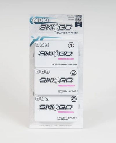 Лот: 23352533. Фото: 1. Набор щеток Skigo (нейлон/сталь... Другое (обмундирование и экипировка)