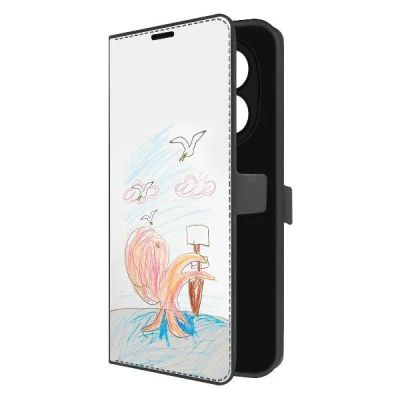 Лот: 25380726. Фото: 1. Чехол Krutoff Eco Book "Кракен... Чехлы, бамперы