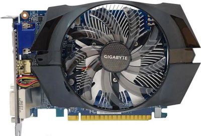 Лот: 4890964. Фото: 1. GigaByte GeForce GTX 650 1Gb GDDR5... Видеокарты