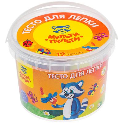 Лот: 16284749. Фото: 1. Тесто для лепки Мульти-Пульти... Для лепки