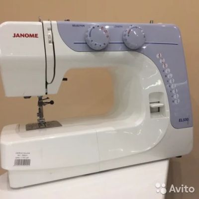 Лот: 9047826. Фото: 1. Швейная машинка Janome EL530. Швейная, вязальная