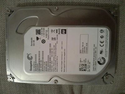 Лот: 3372235. Фото: 1. жесткий диск 500Gb Seagate ST500DM002. Жёсткие диски (HDD)