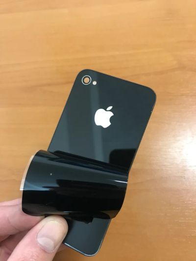 Лот: 10521919. Фото: 1. Задняя крышка Iphone 4S черная... Корпуса, клавиатуры, кнопки