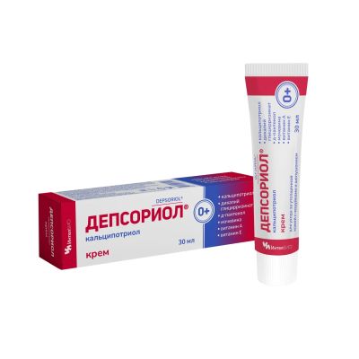 Лот: 23716655. Фото: 1. Депсориол крем 30мл. Лекарства
