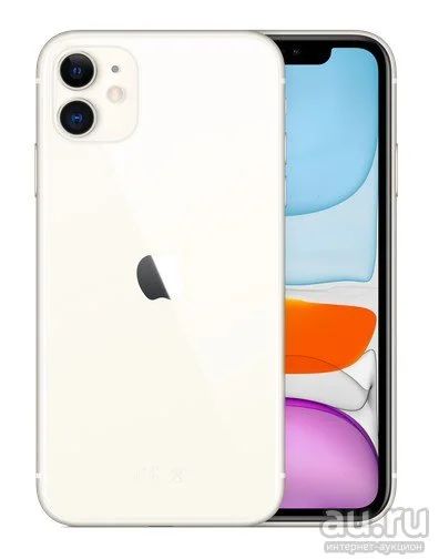 Лот: 14730388. Фото: 1. Apple iPhone 11 US 64GB White... Смартфоны