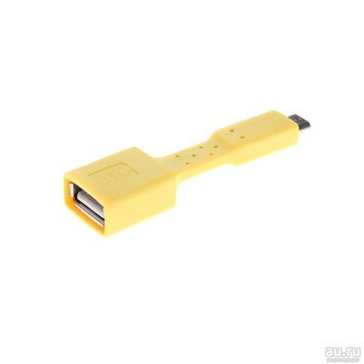 Лот: 8760385. Фото: 1. OTG USB microUSB стильный, миниатюрный... Дата-кабели, переходники