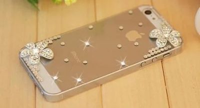 Лот: 4243181. Фото: 1. Гламурный чехол для Iphone 5 5s... Чехлы, бамперы