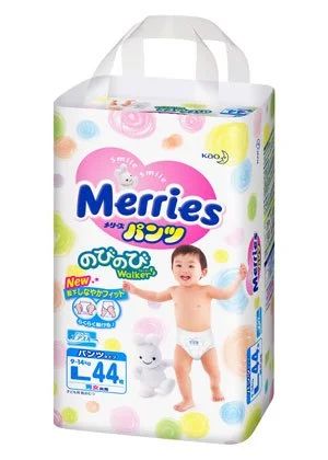 Лот: 5524483. Фото: 1. Подгузники-трусики Merries размер... Детская гигиена