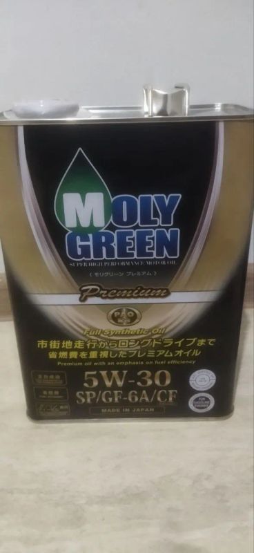 Лот: 24294039. Фото: 1. Moly Green Premium 5W-30 (PAO... Масла, жидкости