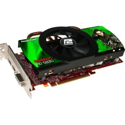 Лот: 3768352. Фото: 1. PowerColor Radeon HD 5830 1024Mb... Видеокарты