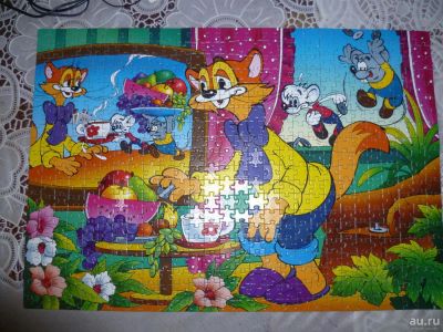 Лот: 8652727. Фото: 1. Пазлы Леопольд (нет 1 дет). Пазлы