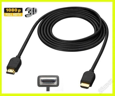 Лот: 3640766. Фото: 1. Кабель соединительный HDMI - HDMI... Дата-кабели, переходники
