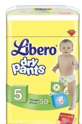 Лот: 3212789. Фото: 1. Трусики Libero Dry pants 5 (10-14... Детская гигиена