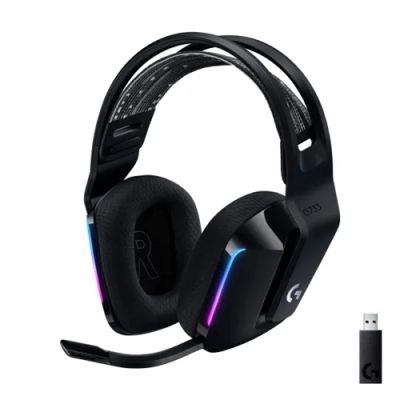 Лот: 24546688. Фото: 1. Игровые наушники Logitech G733... Наушники, гарнитуры