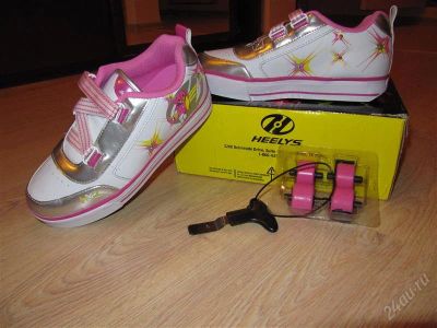 Лот: 1875168. Фото: 1. Продам роликовые кроссовки Heelys... Роликовые коньки, скейтборды, самокаты