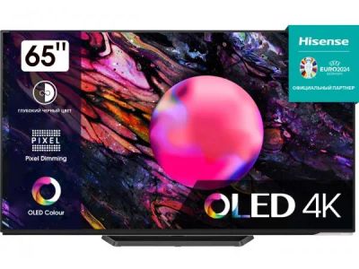 Лот: 21362925. Фото: 1. OLED телевизор Hisense 65A85K... Телевизоры